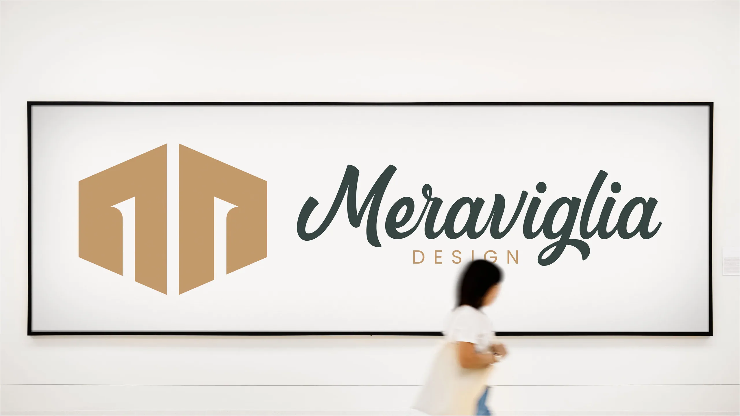 Meraviglia Design brand identity